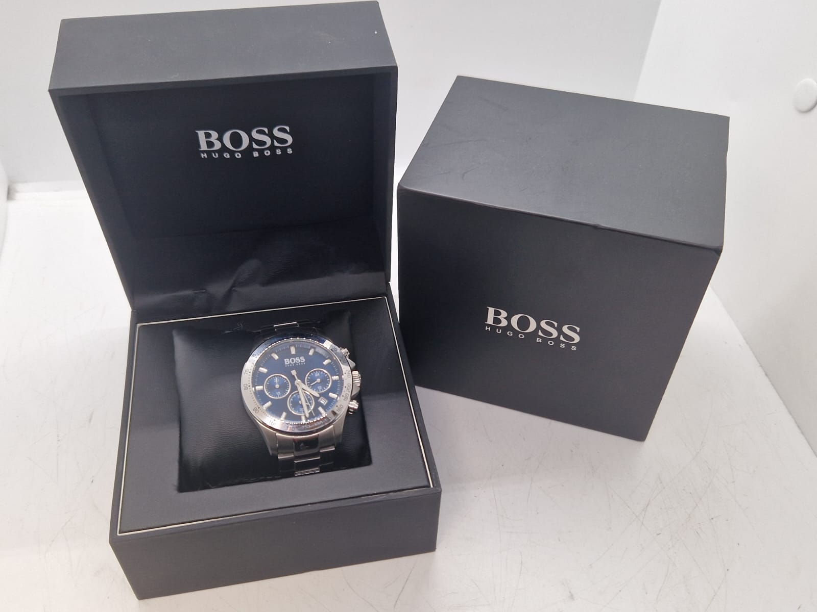 Hugo Boss 1513755 Silver Stainless Steel Men's Wristwatch