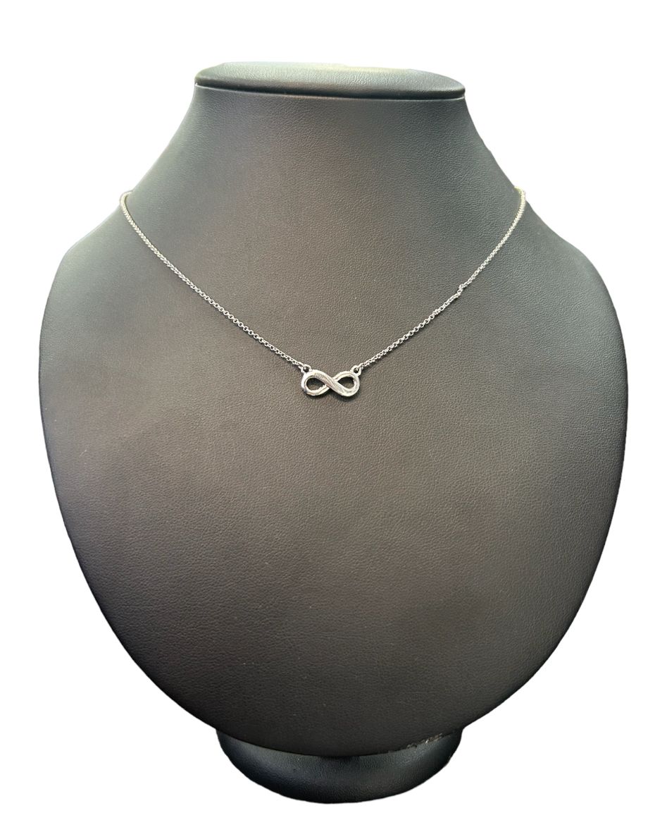 Infinity Silver Necklace 