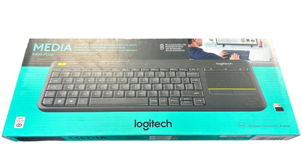 Logitech K400 Plus Wireless Keyboard Brand New
