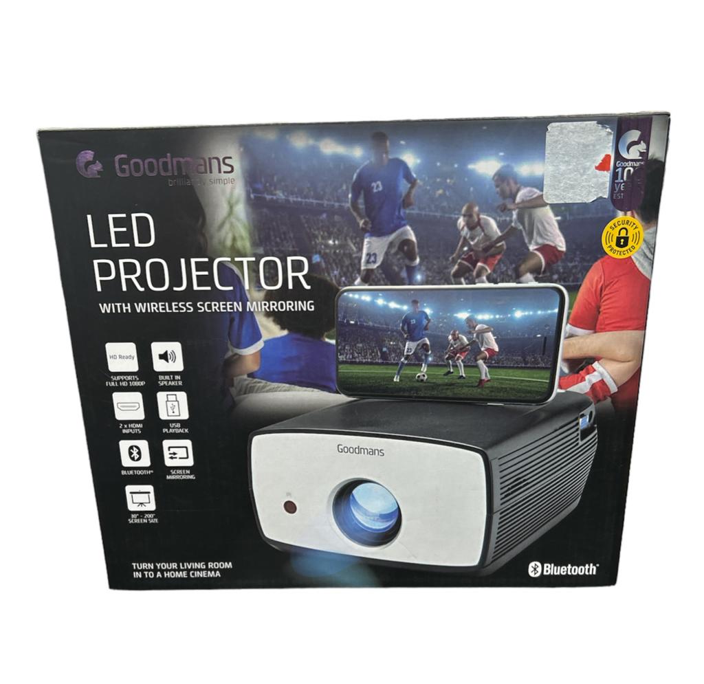 Goodmans LED Projector Brand New Sealed