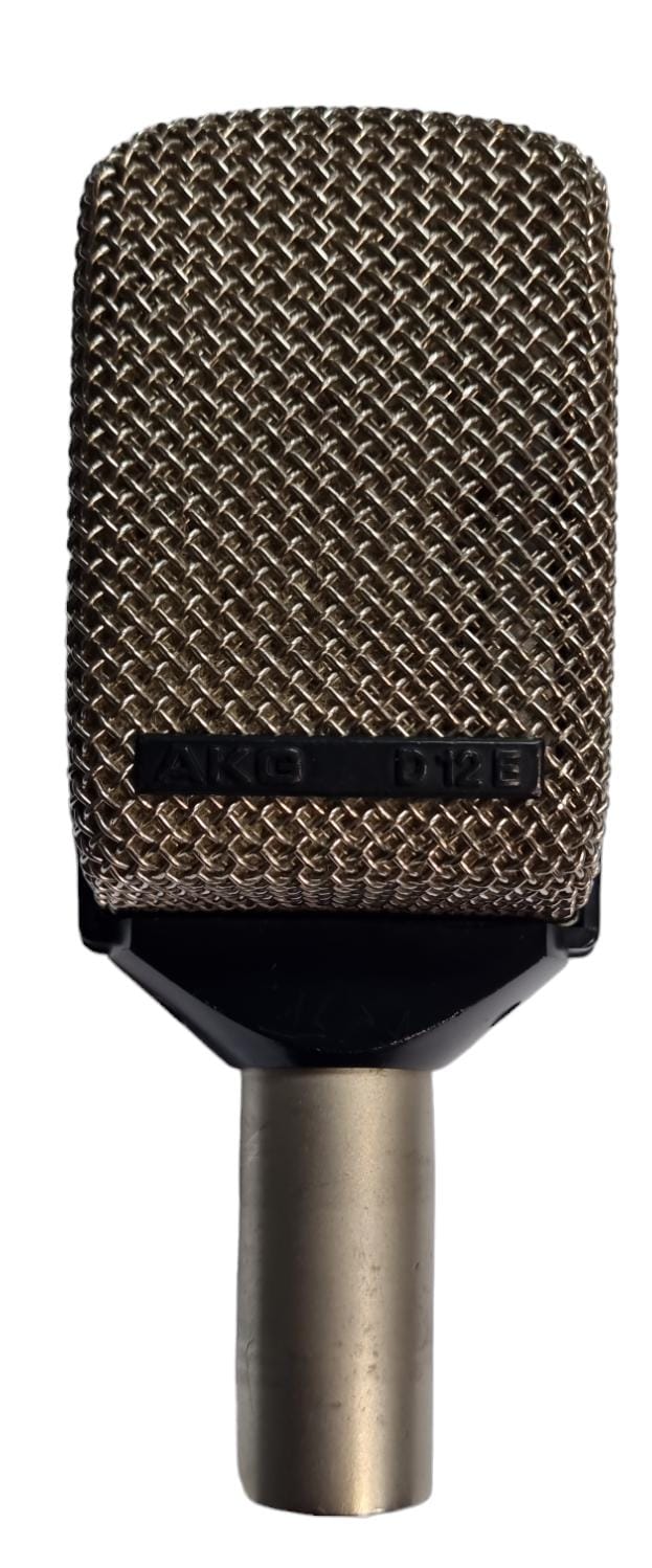 AKG Model D 12 E cardioid dynamic microphone - Boxed