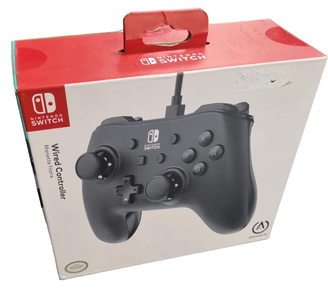 Power A - Nintendo Switch Wired Controller - Black - SEALED