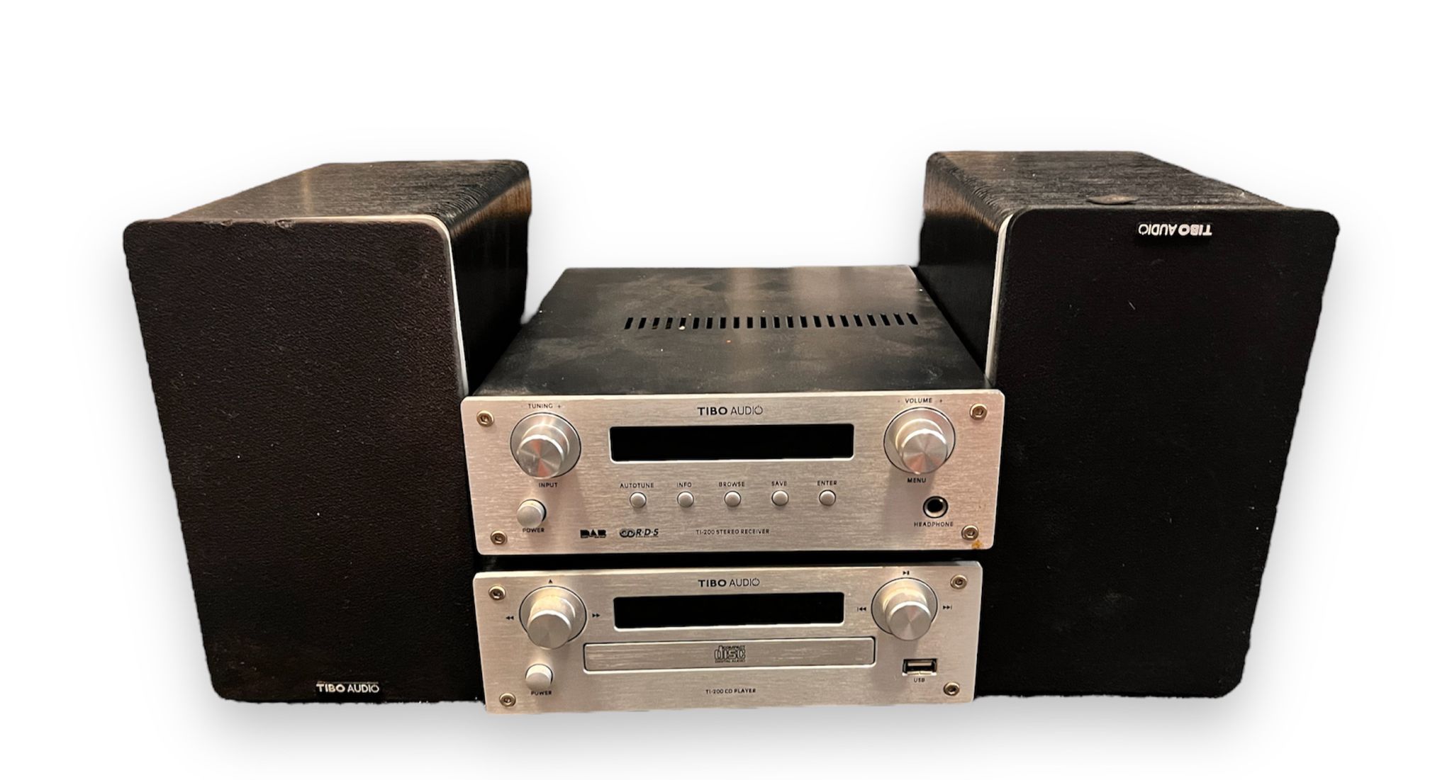 Tibo audio hifi/CD with 2 speakers 