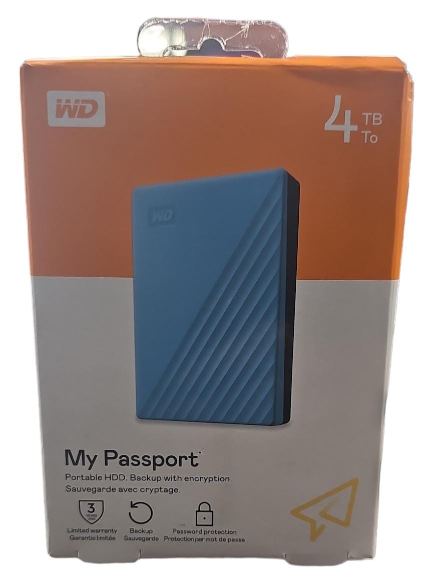 WD passport 4tb brand new