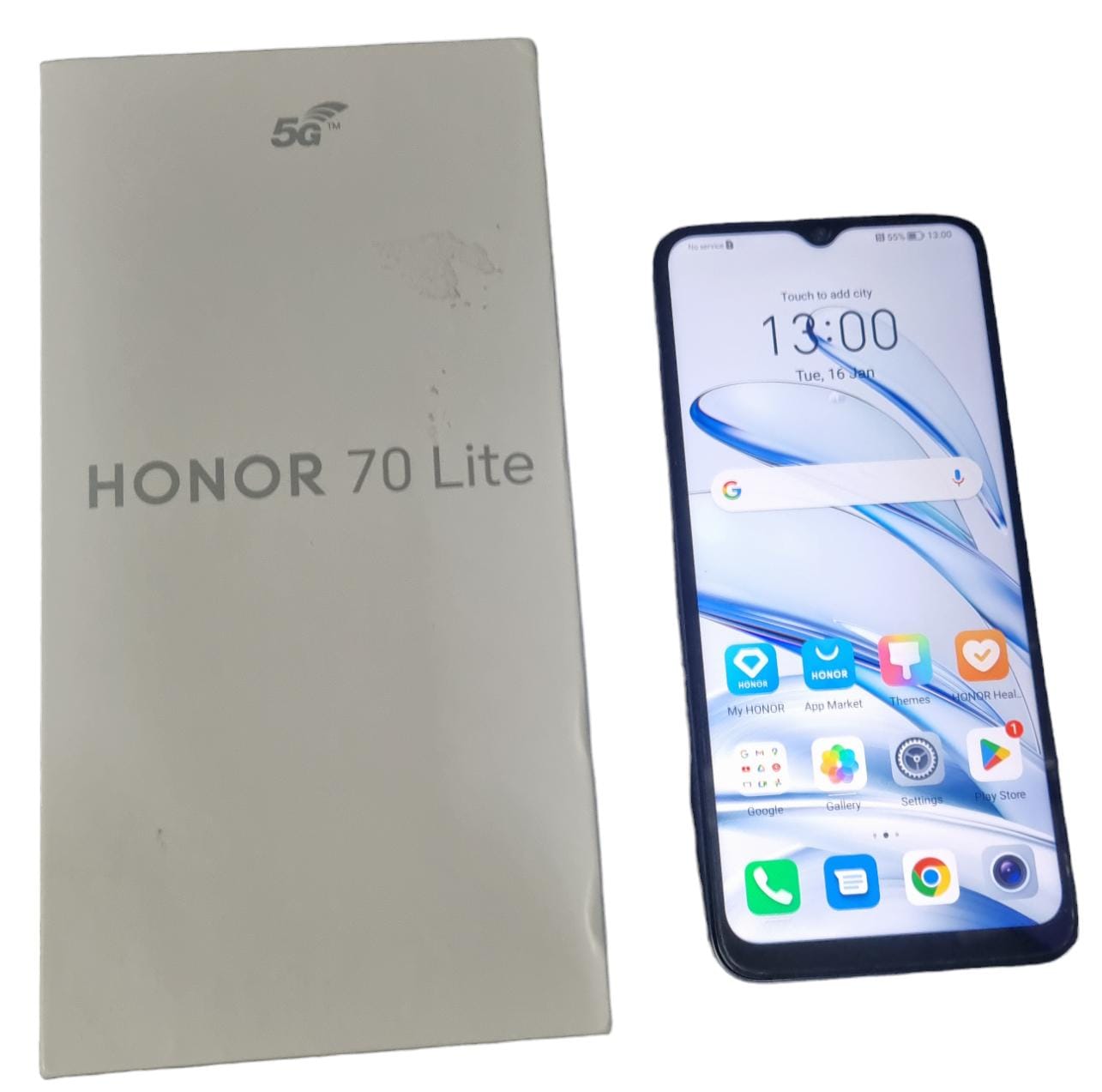 Huawei Honor 70 Lite - RBN-NX1 - 128GB - Blue - No Box