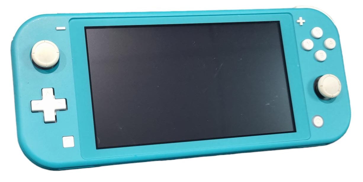 Nintendo Switch Lite - Turquoise Colour - 32GB - HDH-001 - With Charger - No Box