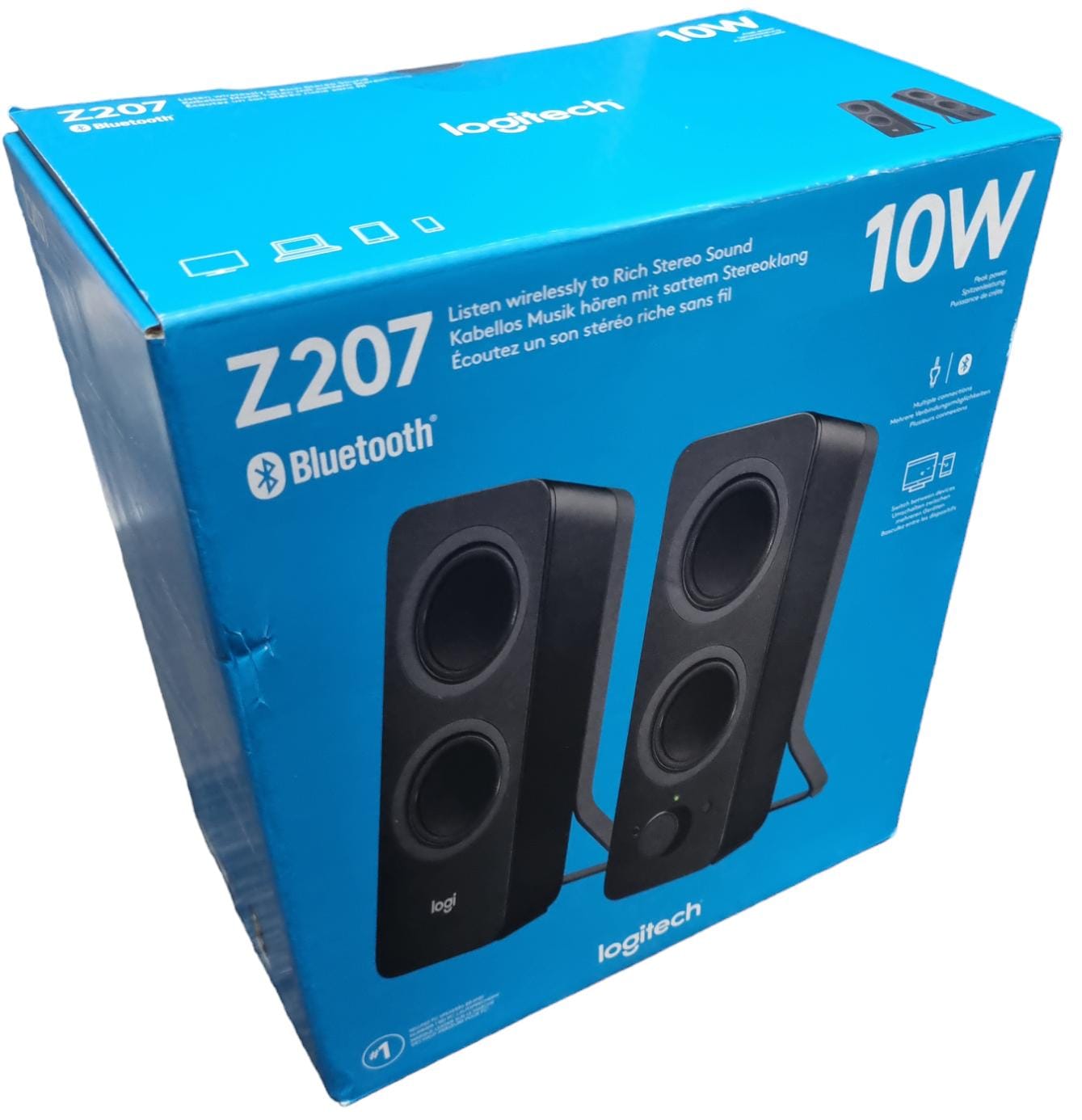 Logitech Z207-  10W Bluetooth Speakers - New