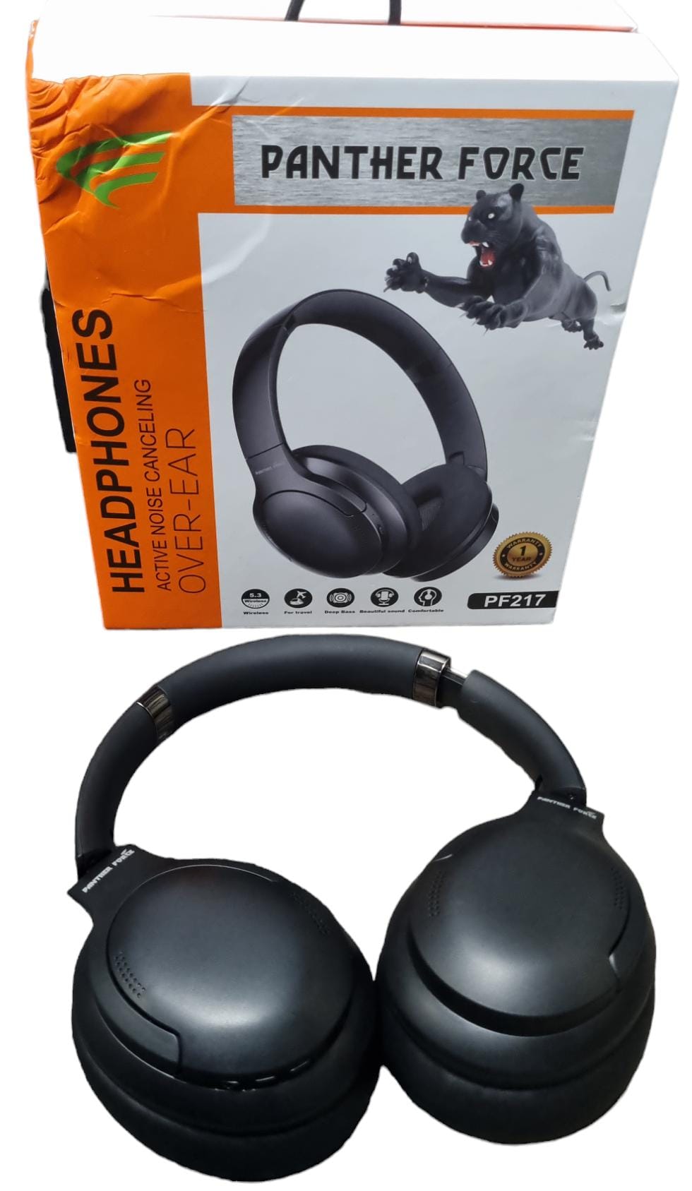 Panther Force - Headphones - ANC Headphones - PF217 - Boxed