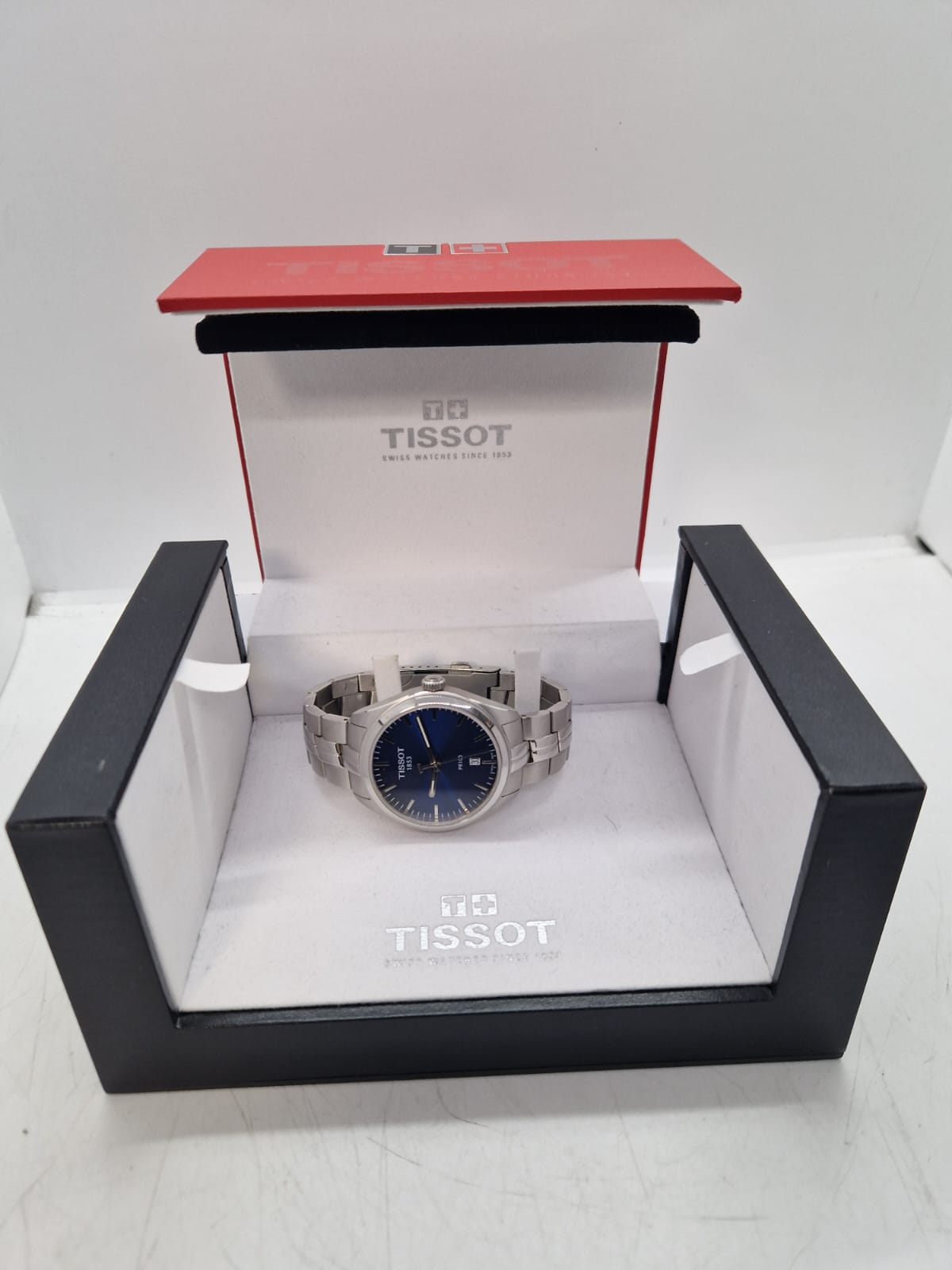 Tissot PR100 Titanium blue Switch Watch