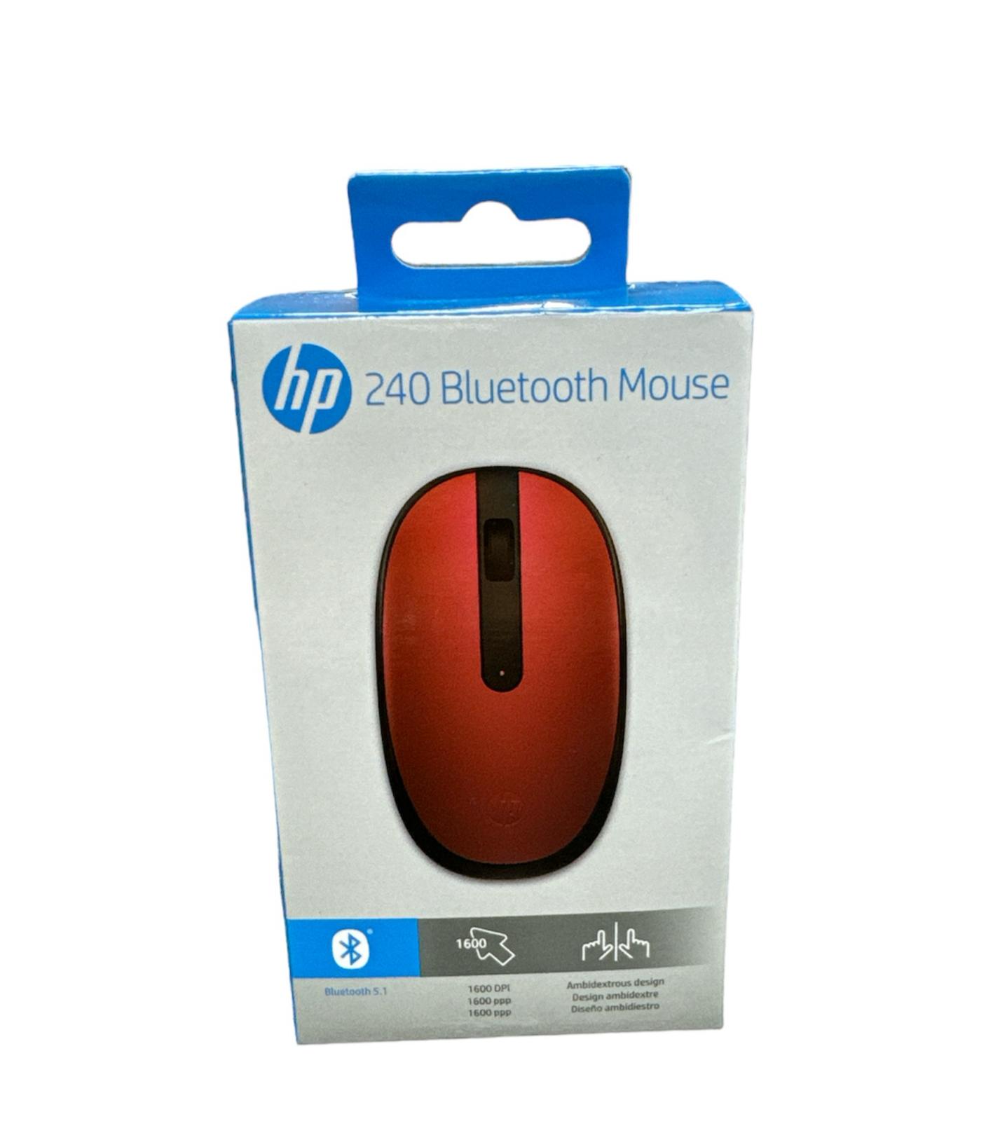 Hp 240 Bluetooth Mouse Red
