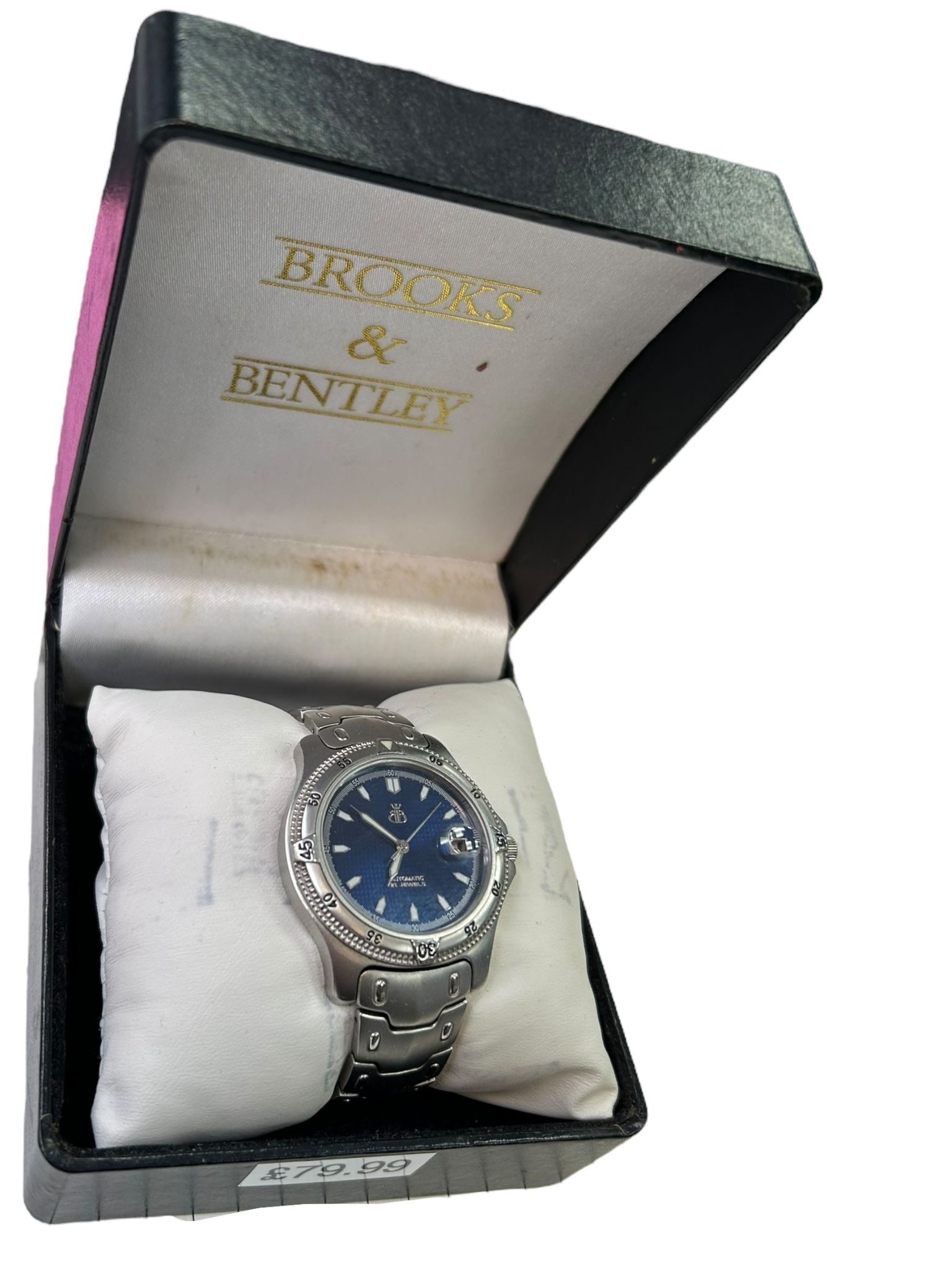 Brooks And Bentley Watch - Silver - Boxed 