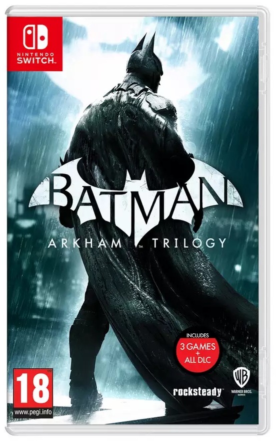 Batman Arkham Trilogy - Nintendo Switch Title - SEALED