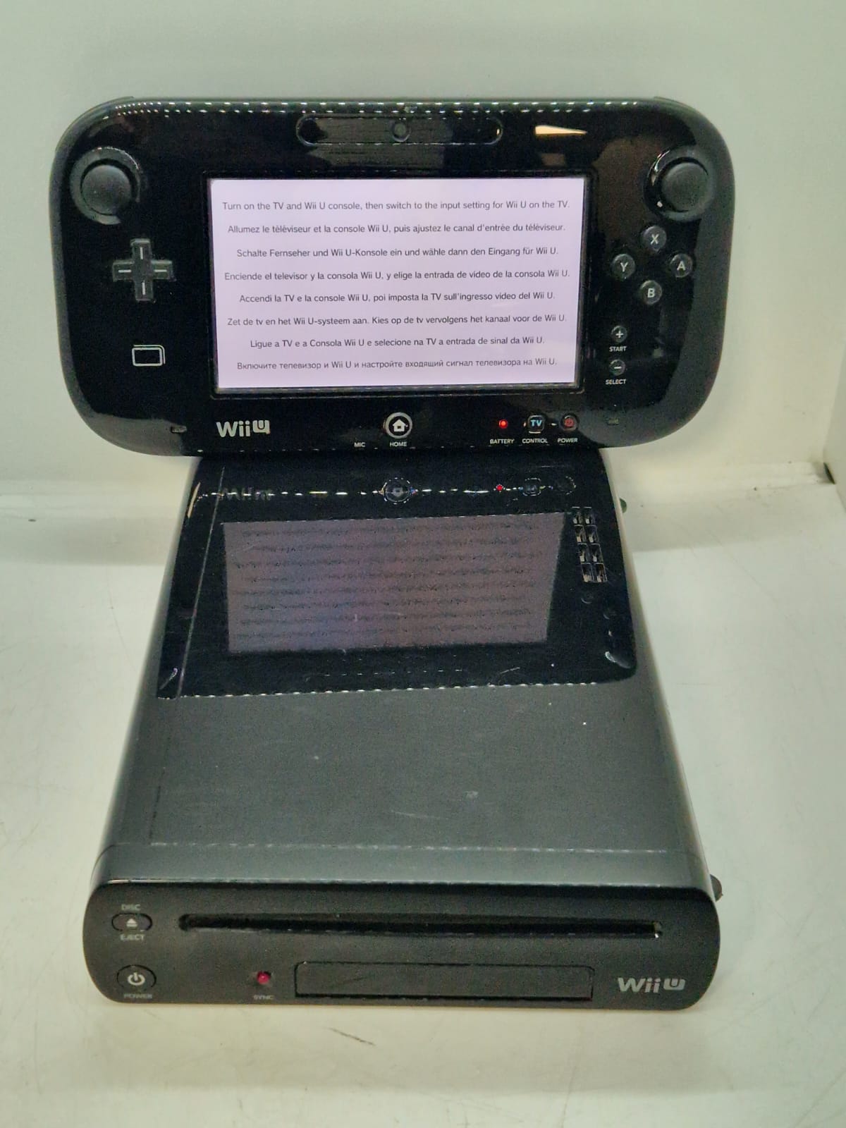 Nintendo Wii U 32GB Black Console