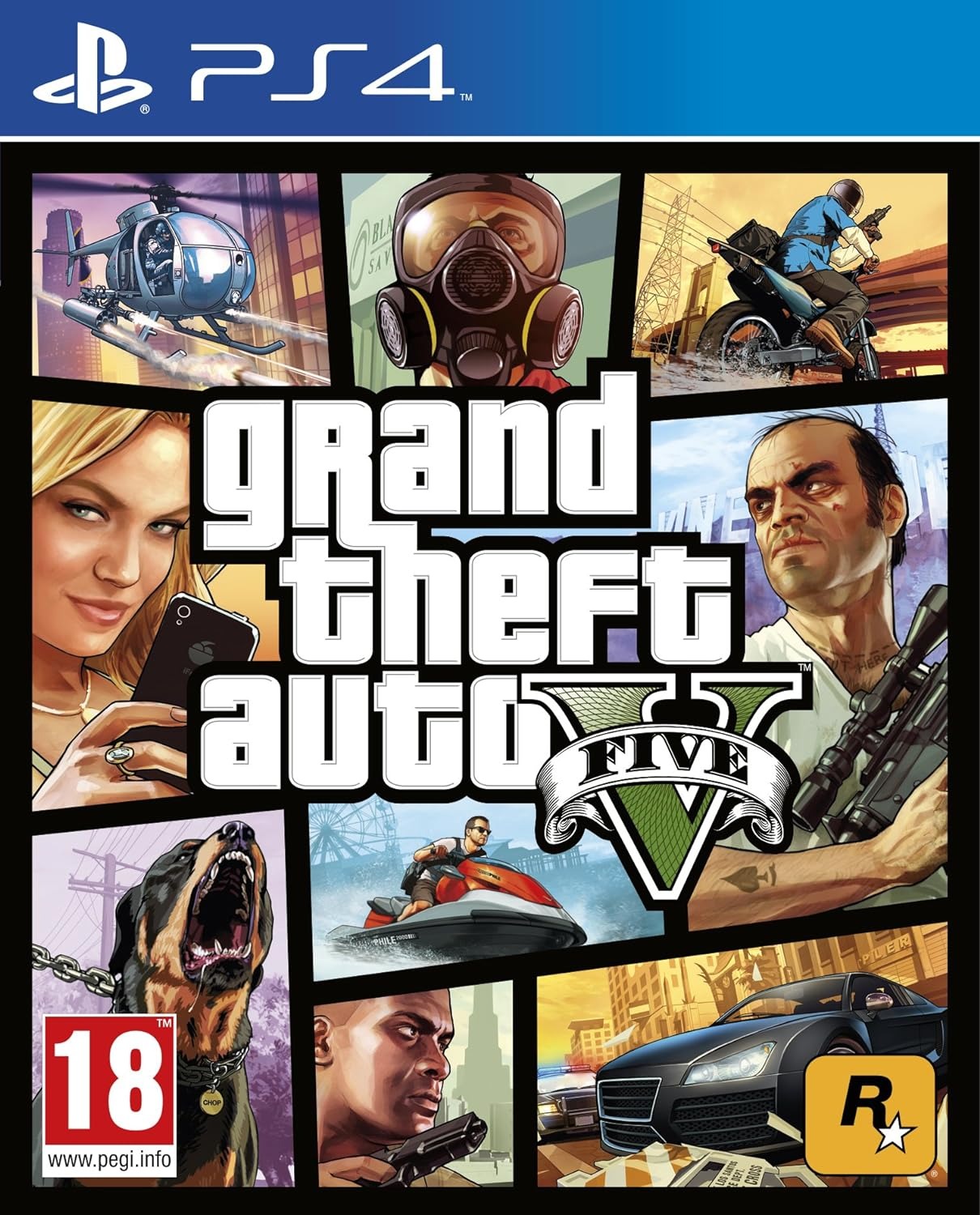 GTA V Five - PS4 Edition