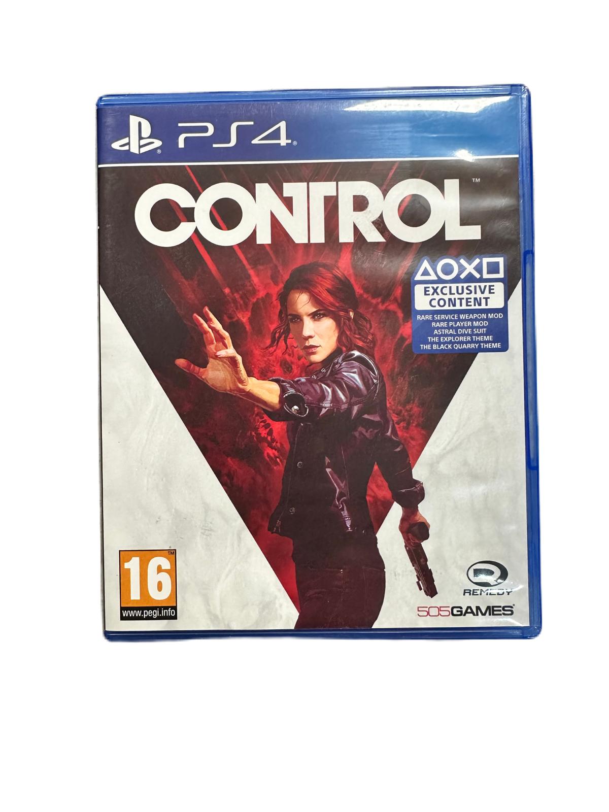 Control PS4 Game - Remedy