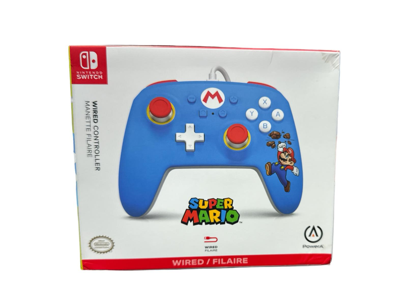 Super Mario Wired Nintendo Switch Controller