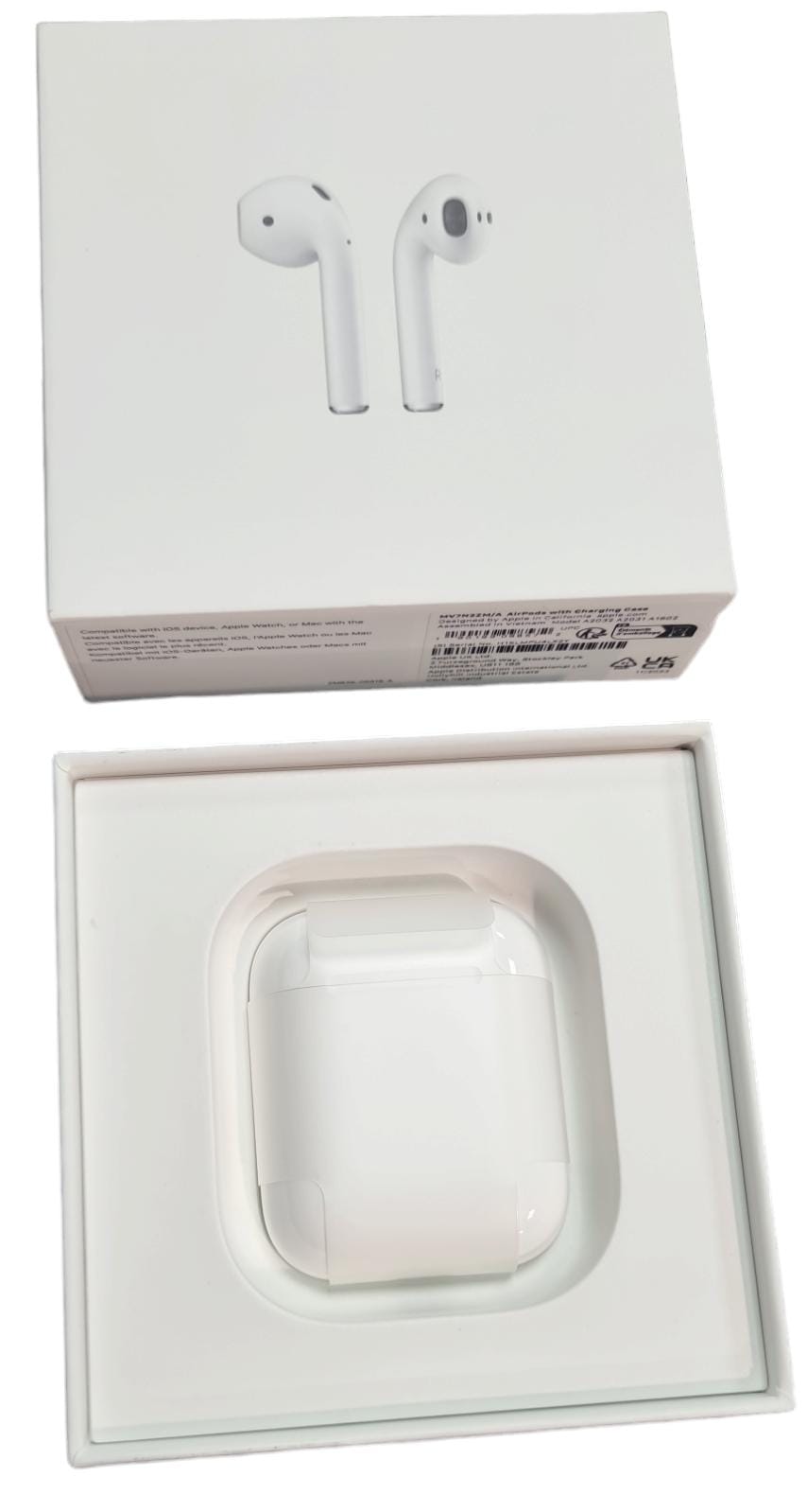 Apple Airpods 2nd Generation with charging case - MV7N2ZM/A - Boxed