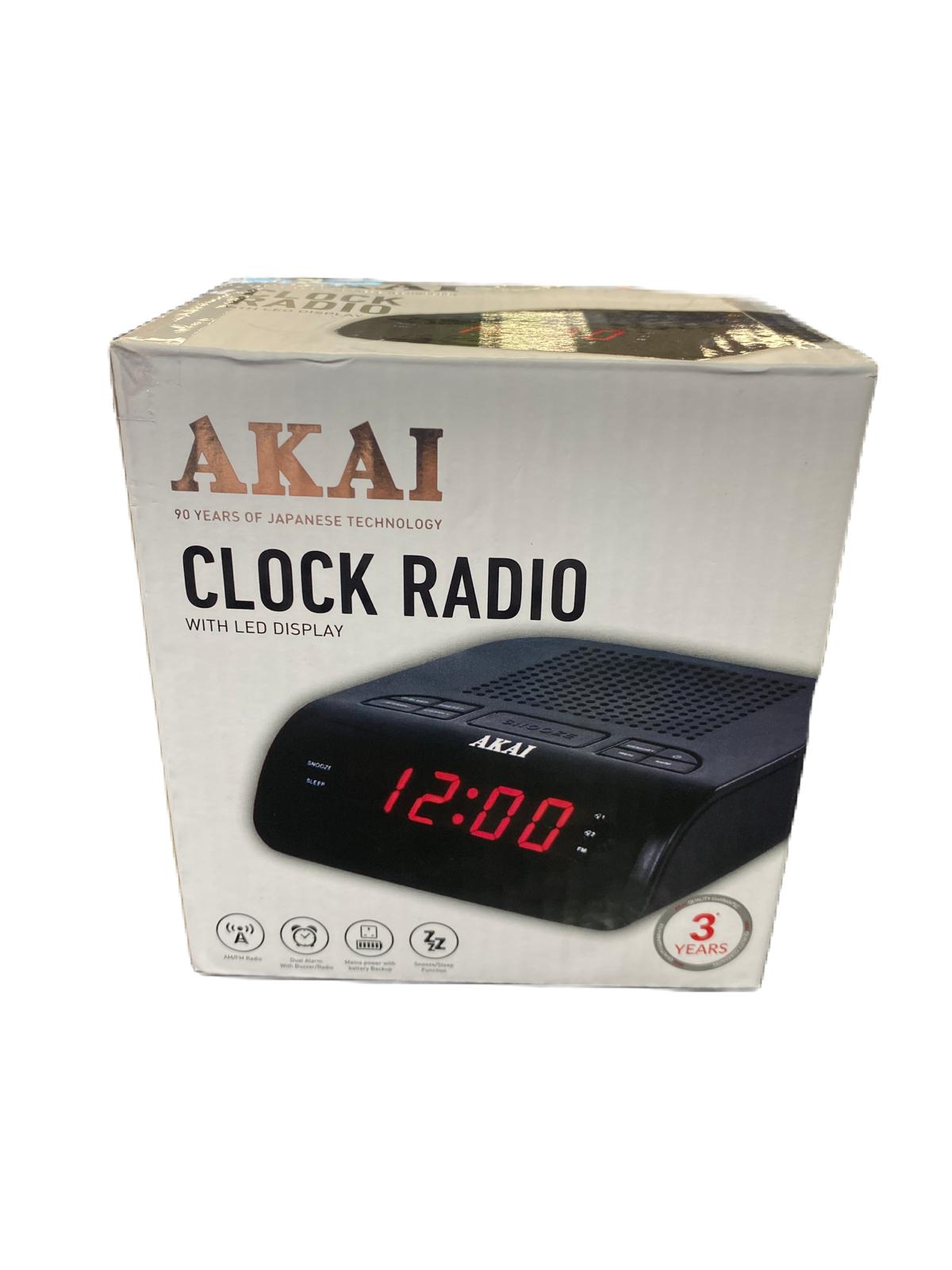 Akai Radio Clock alarm 