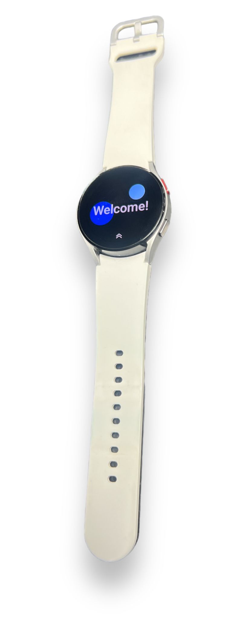 Samsung watch 4 - white strap