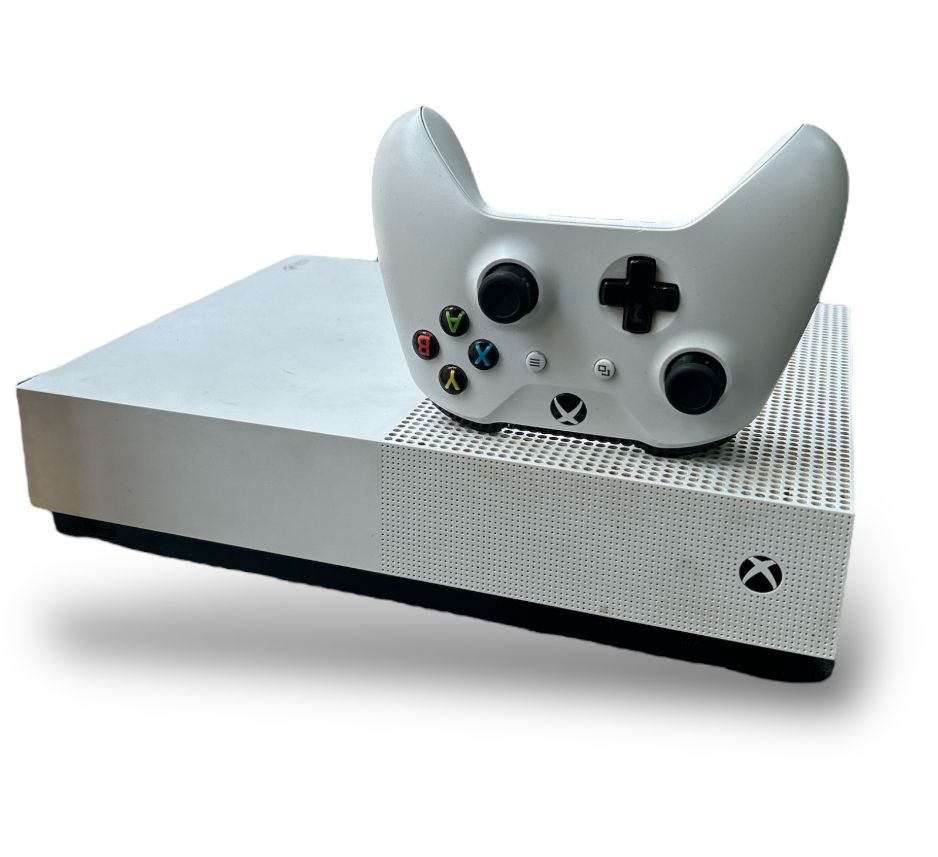 Xbox One S Digital - 1TB - Unboxed With White Controller