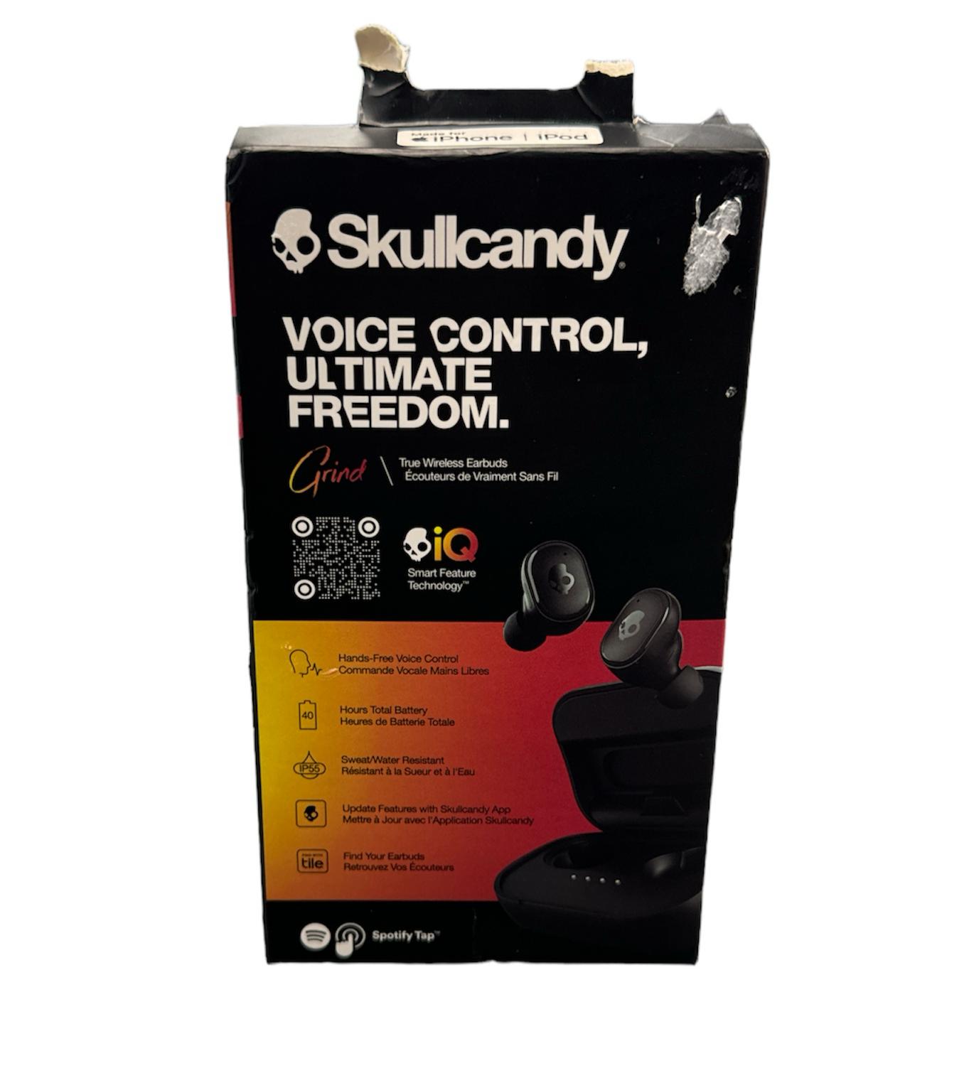 Skullcandy Voice Control Wireless Earbuds Boxed