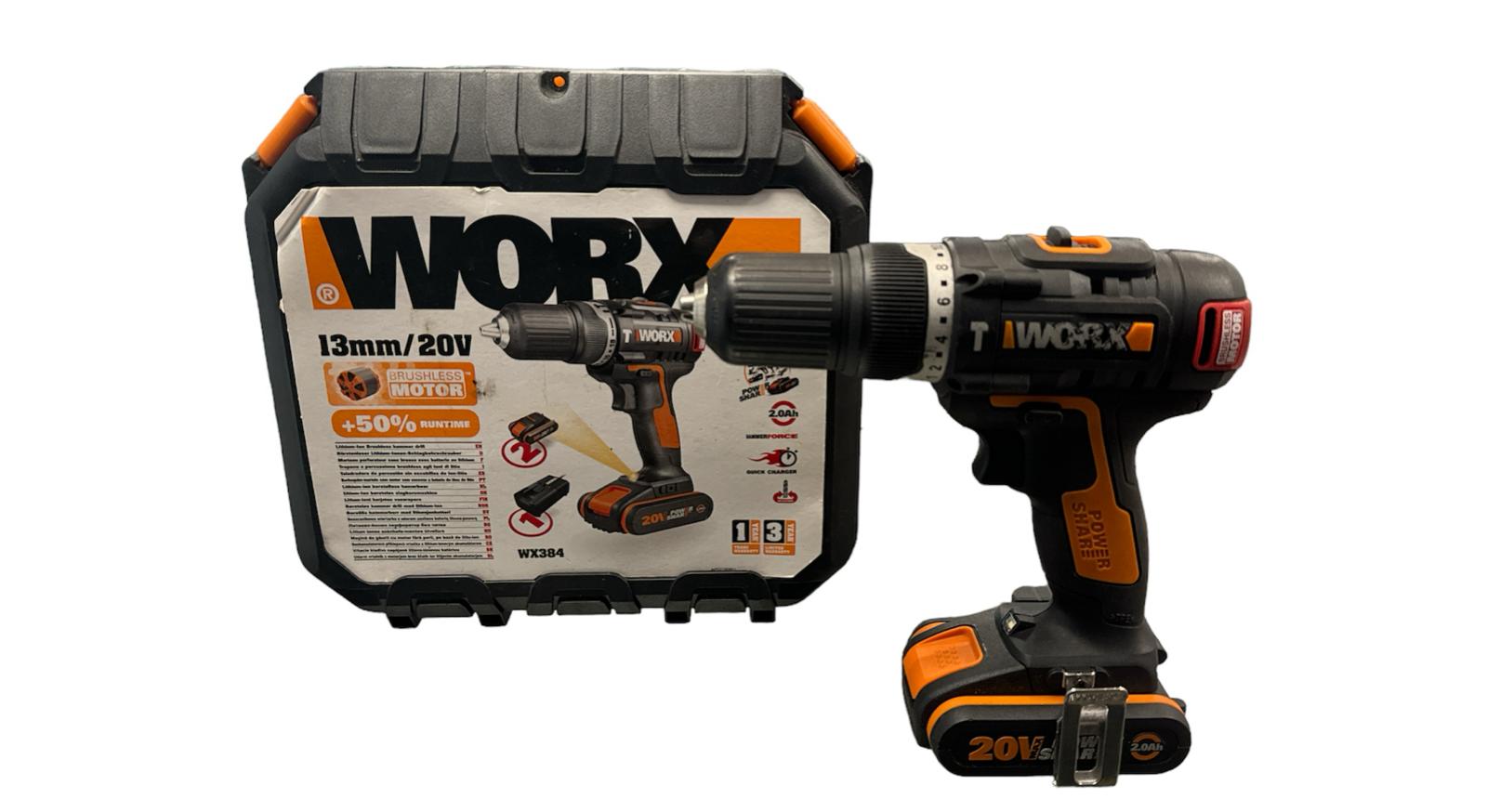 Worx WX384 Brushless Hammer Drill