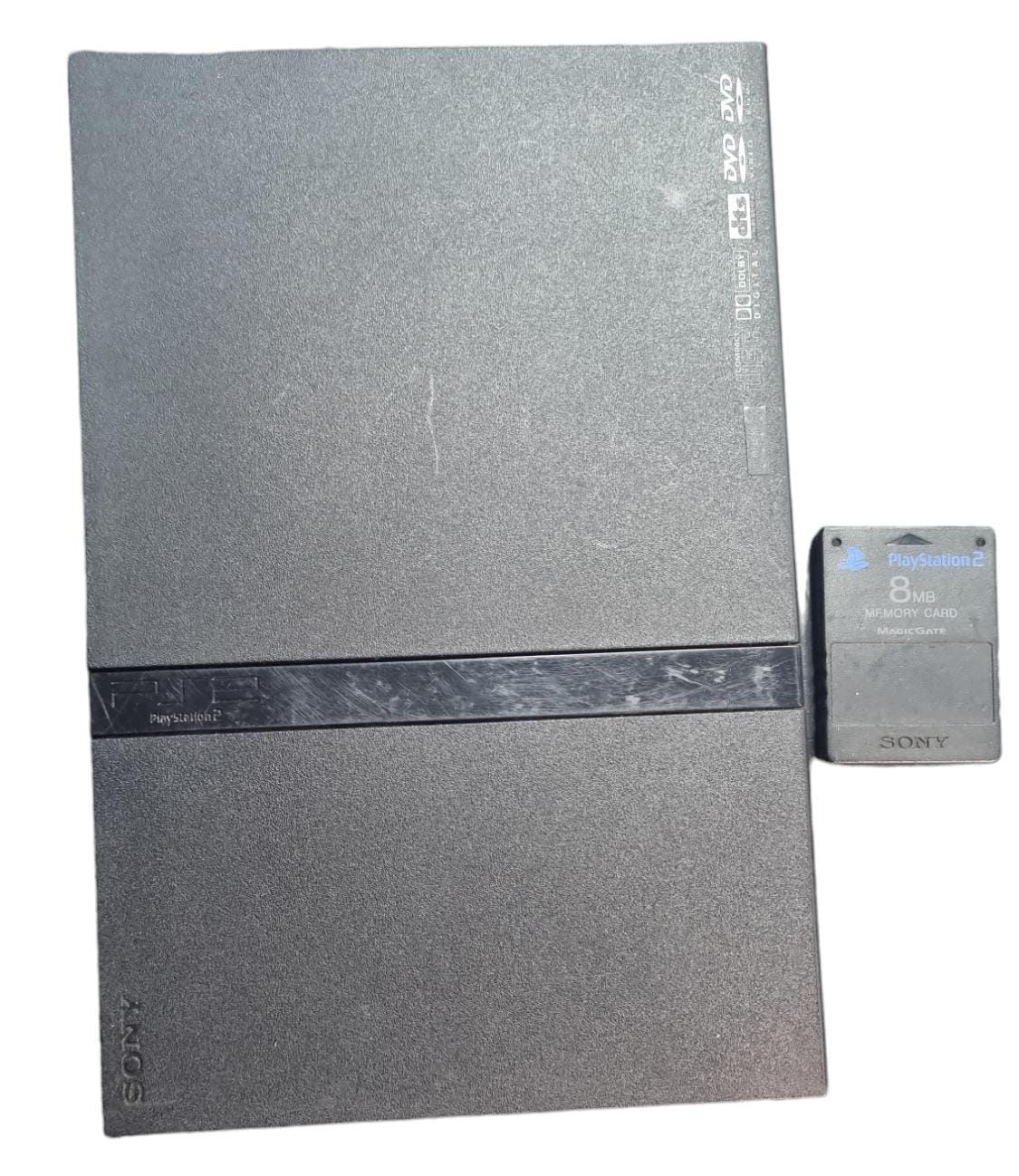 Playstation 2 Slim Ed - SCPH-70003 - Black - No Pad or Box