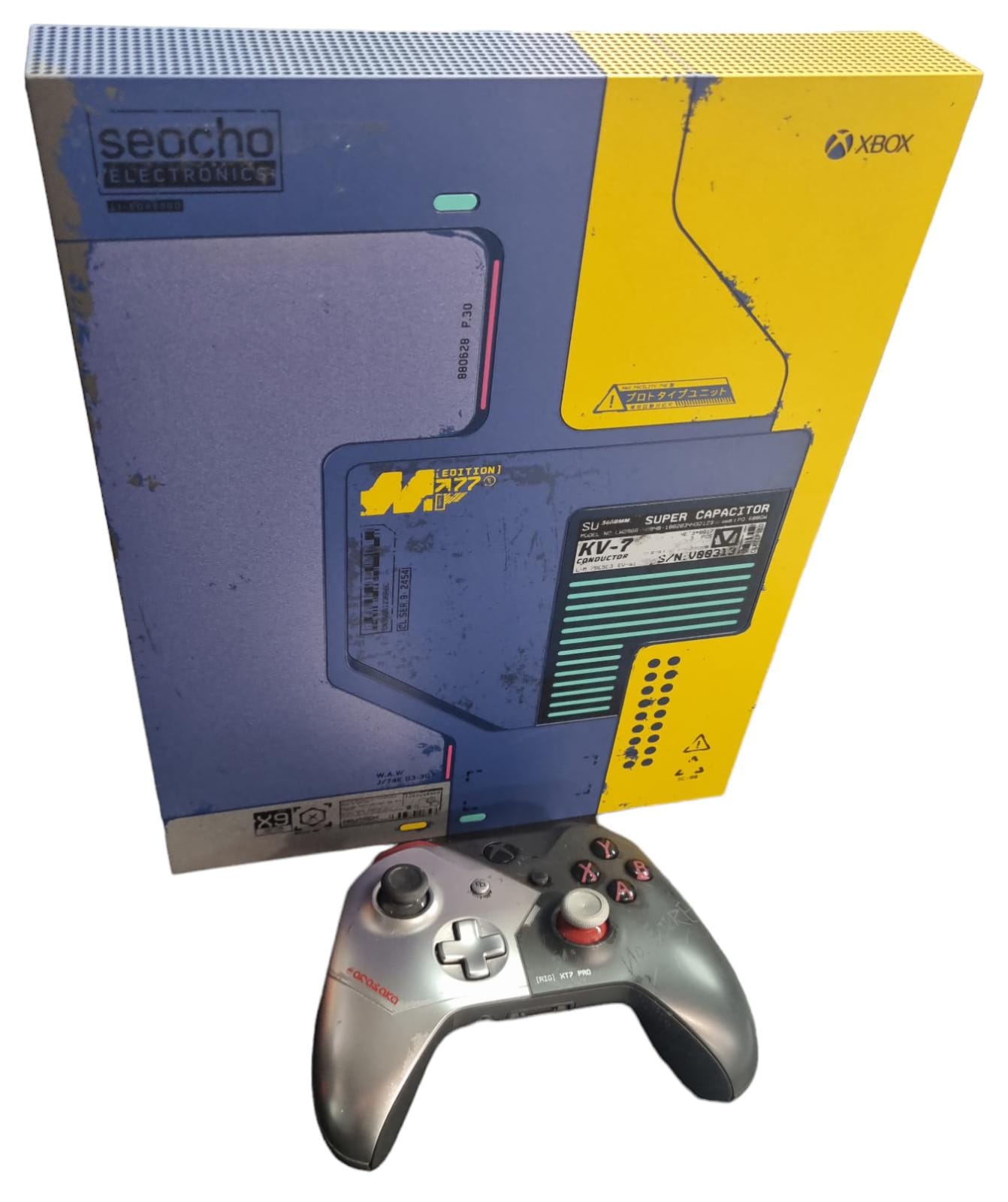 Xbox One X Console, 1TB, Cyberpunk 2077 Edition & Cyberpunk Controller