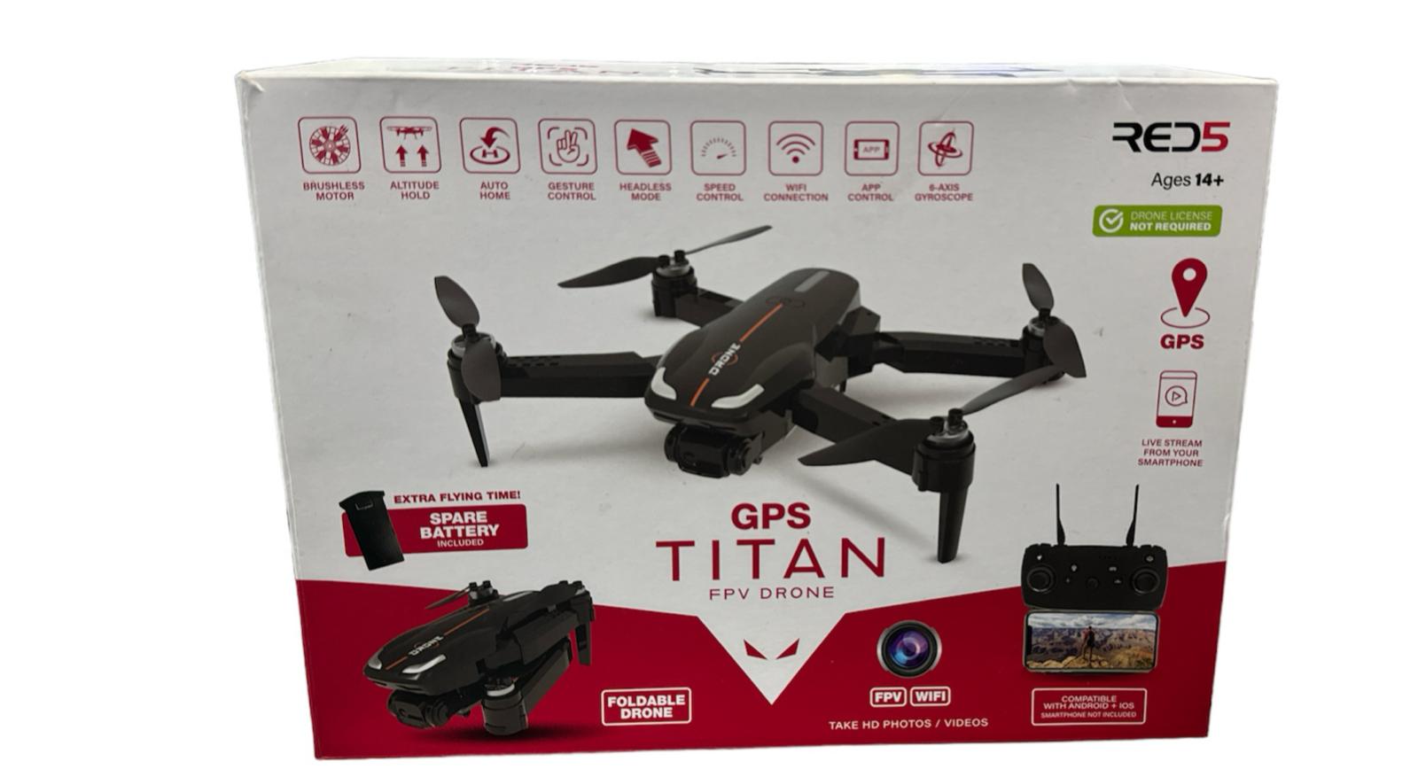 Red5 GPS Titan FPV Drone