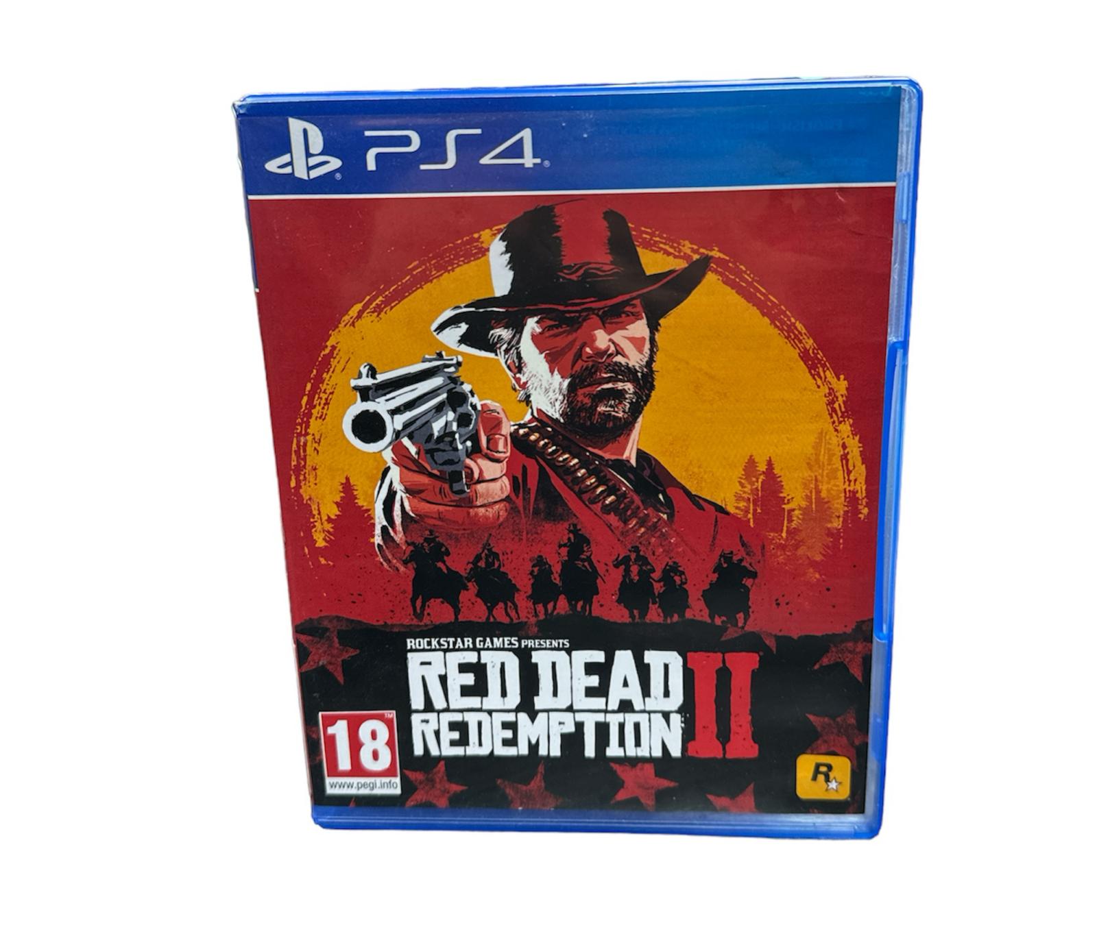 Red Dead Redemption 2 Ps4 With 2 Discs