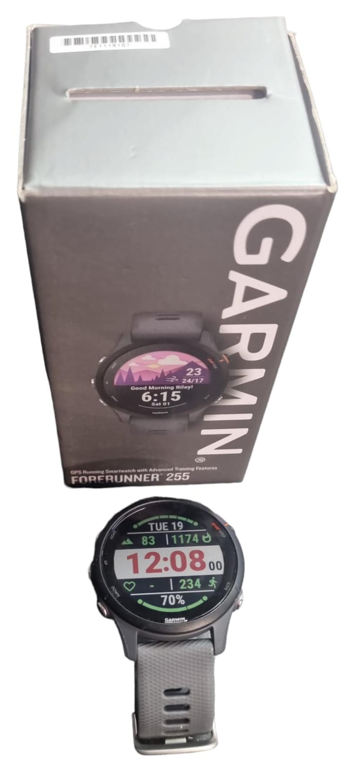 Garmin Forerunner 255 - GPS Running Smartwatch With Advanced Training Features - Boxed