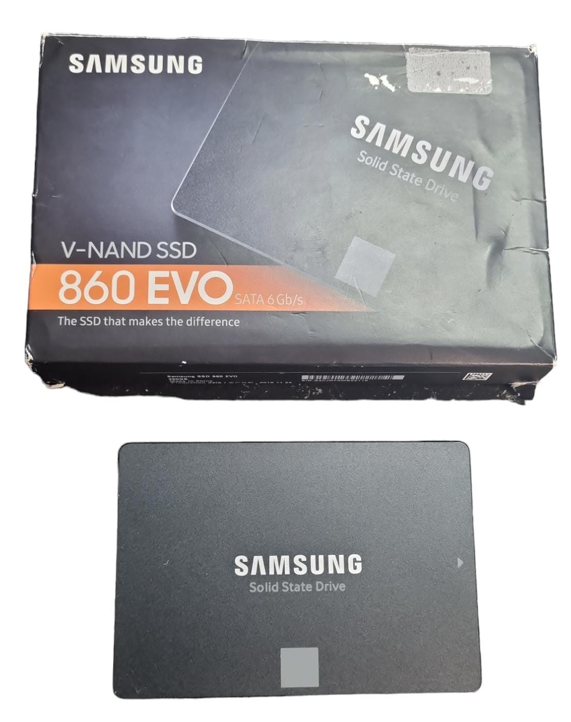Samsung 860 EVO 250 GB SATA 2.5 Inch Internal Solid State Drive (SSD) (MZ-76E250) Boxed