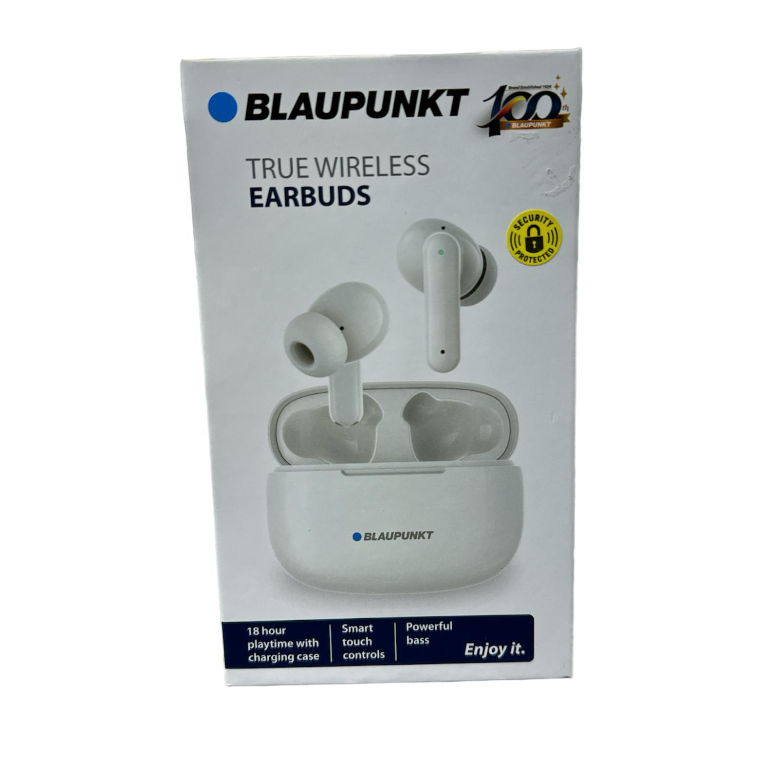 Blaupunkt True Wireless White Earbuds Brand New