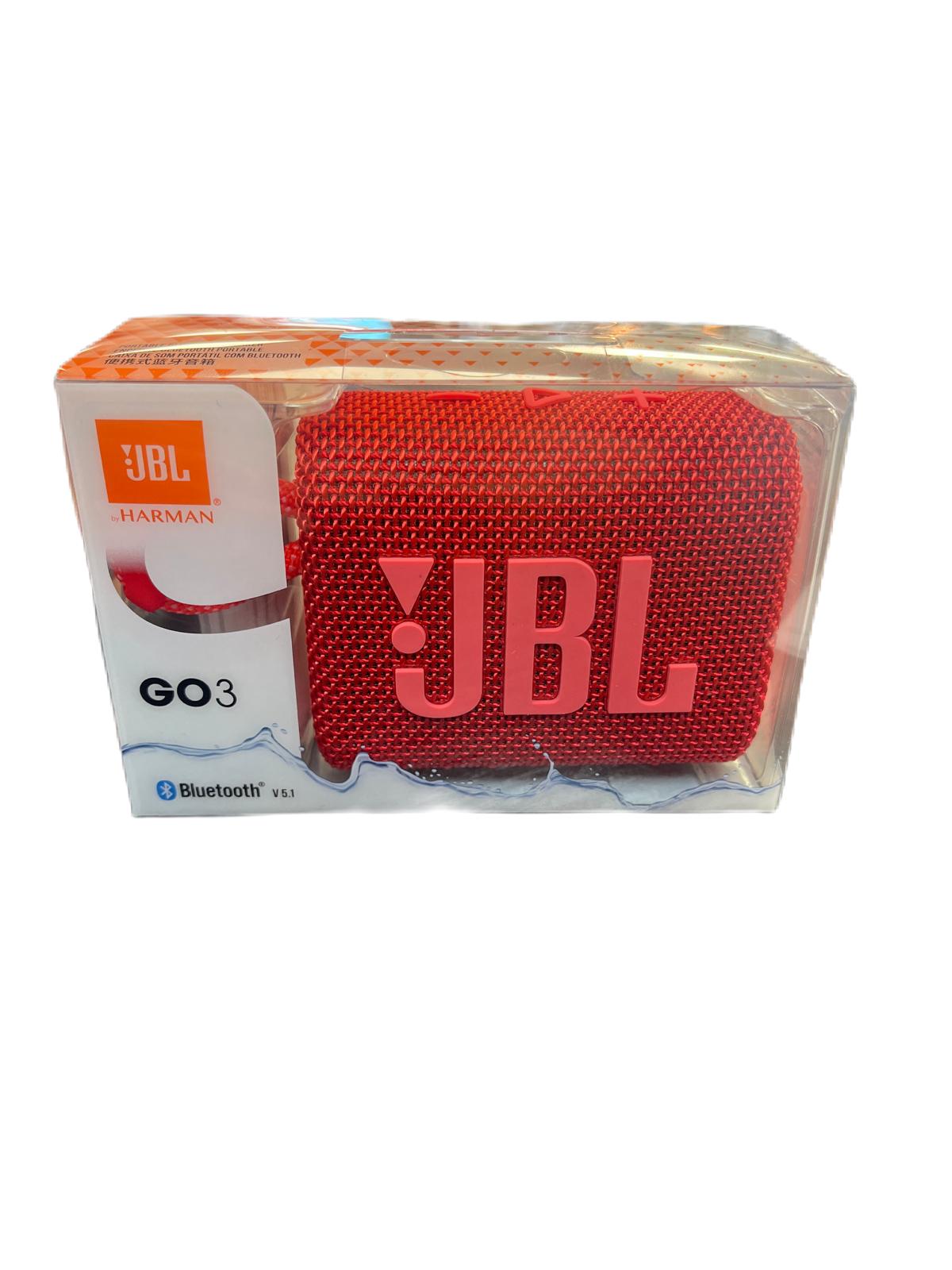 JBL GO3 Red, new BT Speaker 