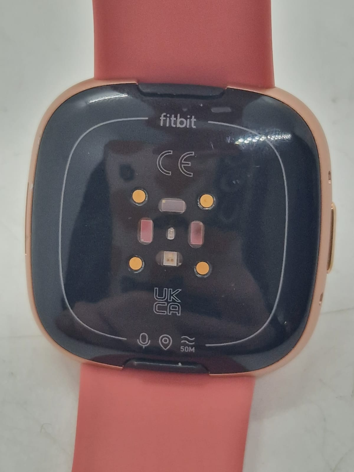 Fitbit Versa 4 Activity Tracker - Copper/Pink Sand