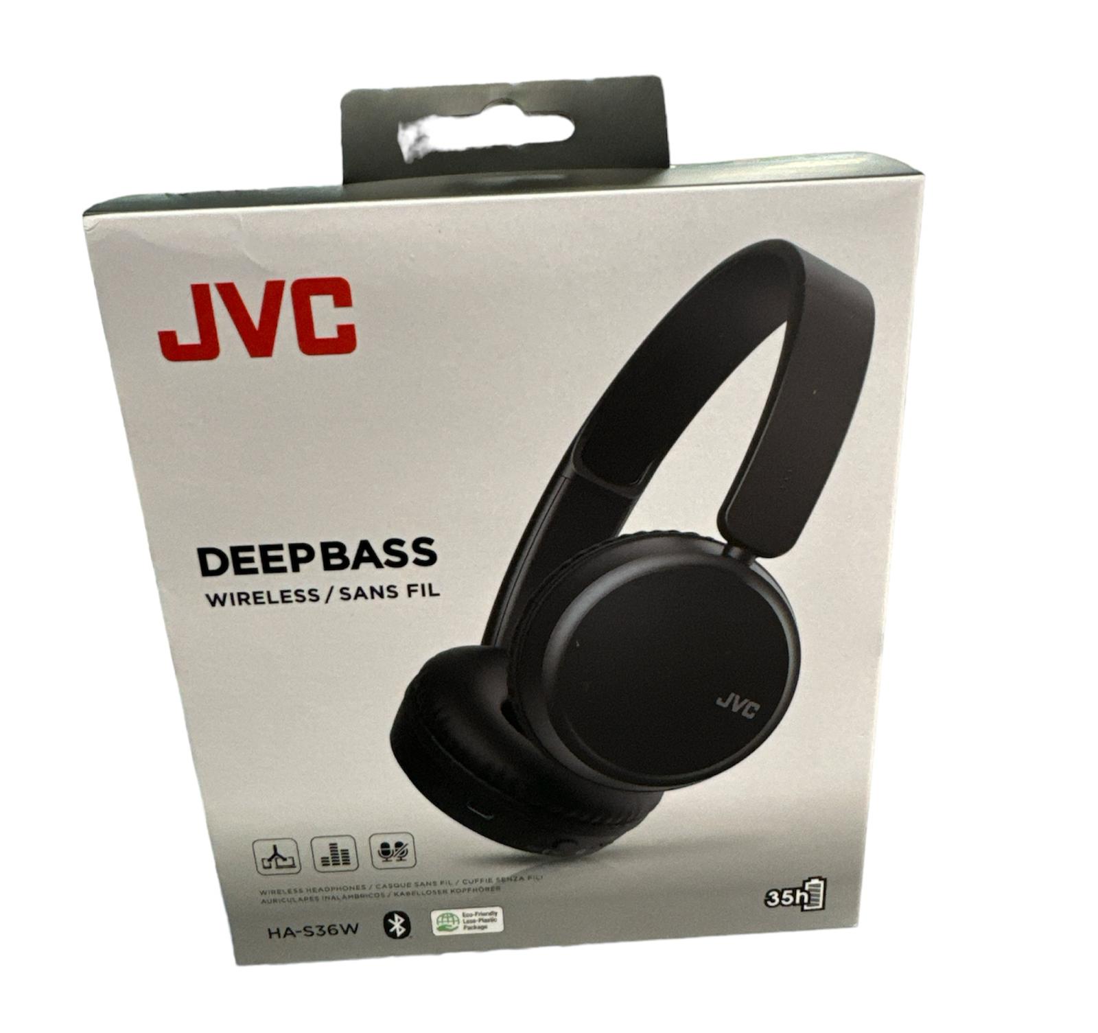 JVC Deep bass Wireless Headphones Brand New Sealed