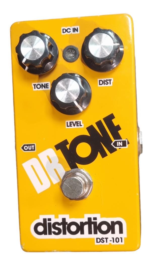 Dr Tone - Distortion DST-101 - Guitar Effects Pedal - No Power Supply
