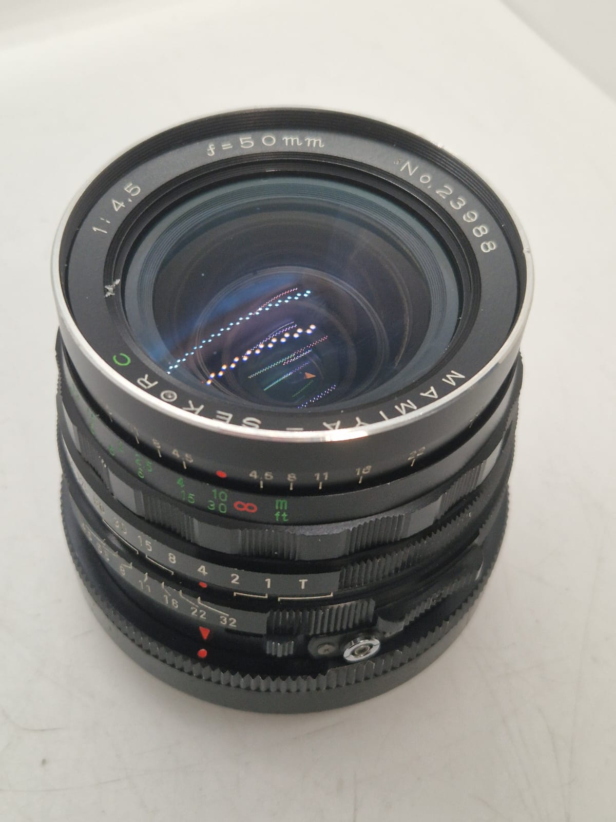Mamiya Sekor 50mm 1:4.5 No.23988 Lens