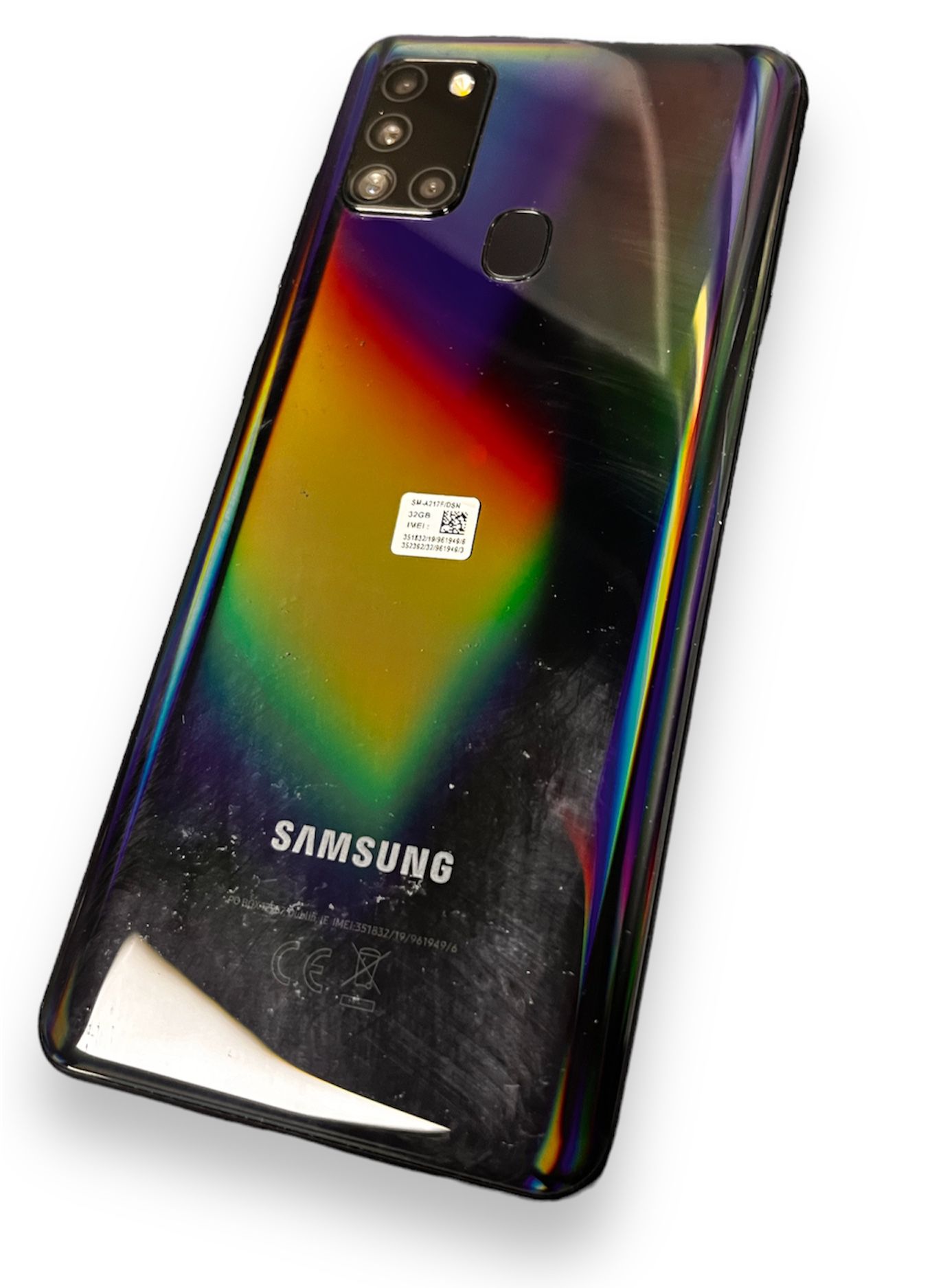 Samsung a21s 32gb - black iridescent