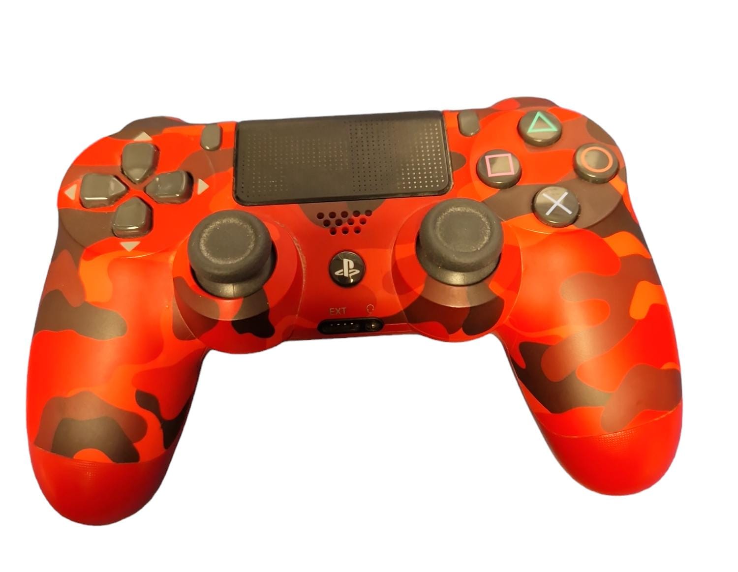 PS4 controller, Red camo