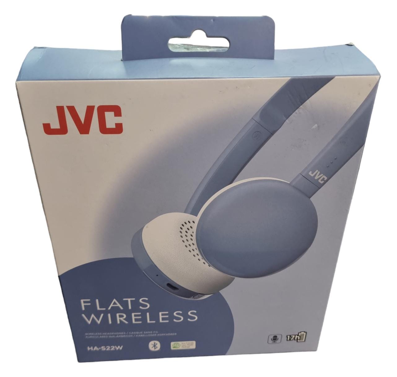 JVC Flats Wireless Headphones - HA-S22W - NEW