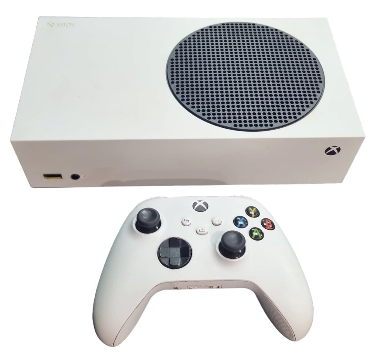 Microsoft Xbox Series S - All Digital Console - 512GB SSD - White - with controller and cables - No Box