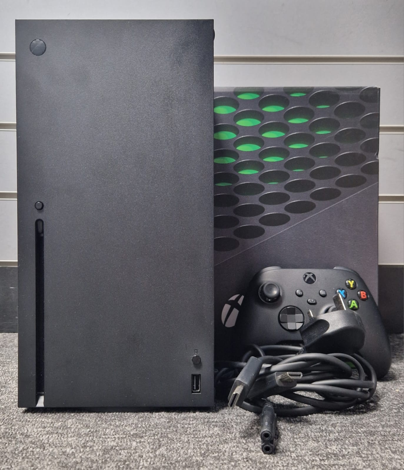 Microsoft Xbox Series X 1TB Video Game Console - Black With A Box