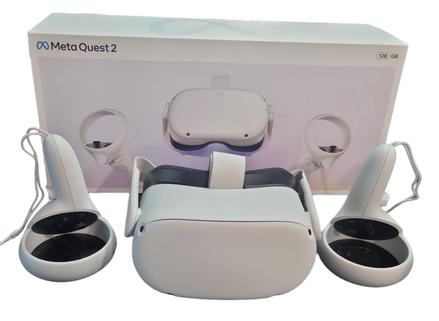 Meta Quest 2  - 128GB - All-in-One - VR Headset - Boxed with cable and controllers