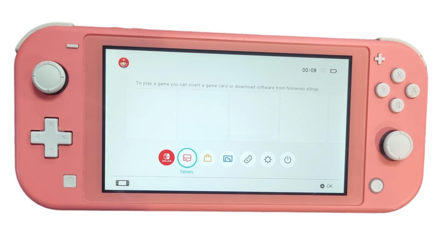 Nintendo Switch Lite - Coral - 32GB - HDH-001 - No Box - With Charger