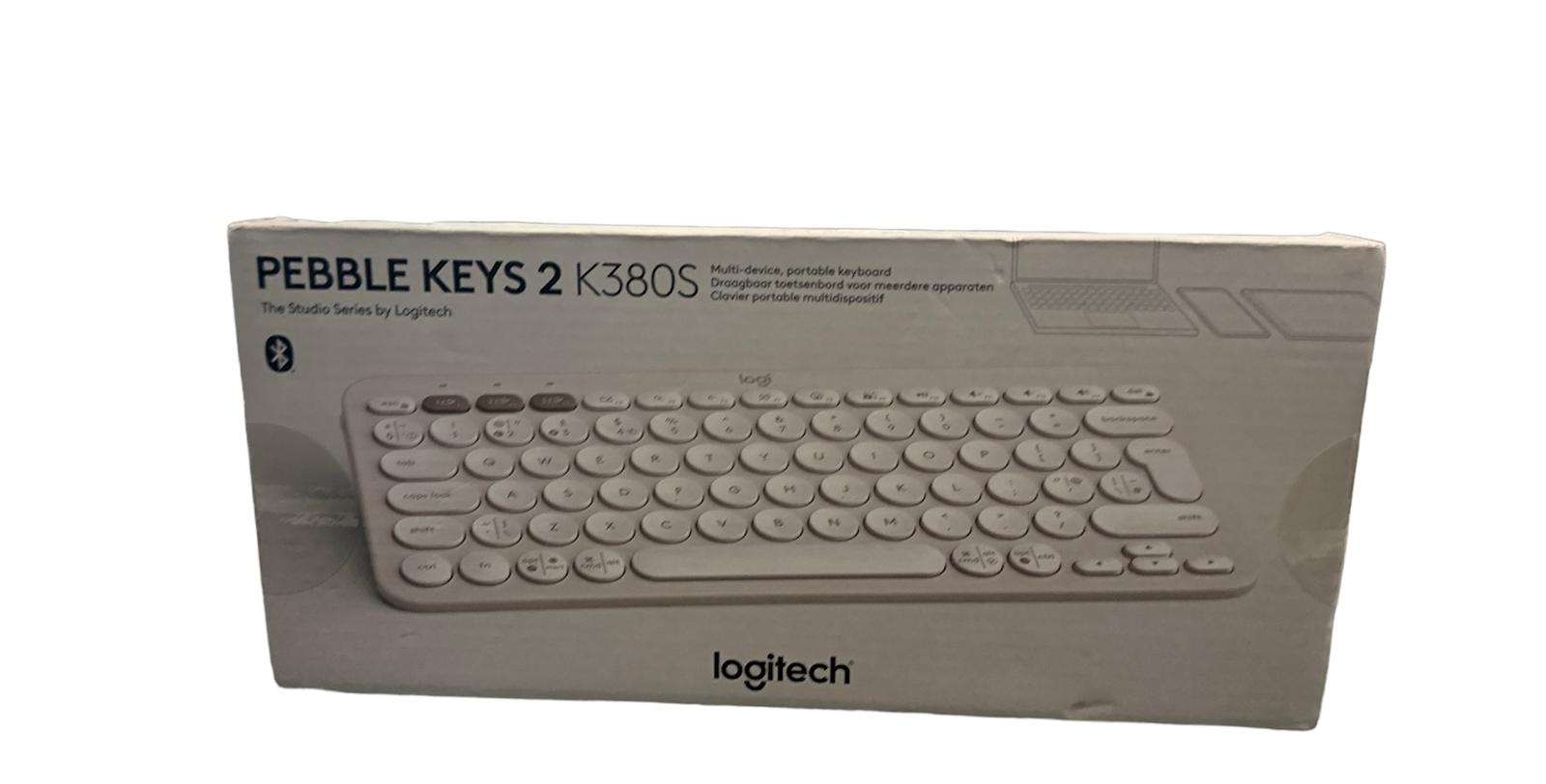 Logitech Pebble Keys 2 K380s White Brand New