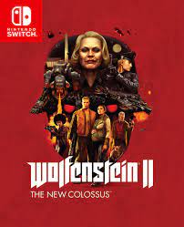 Nintendo Switch Wolfenstein ii Game Boxed